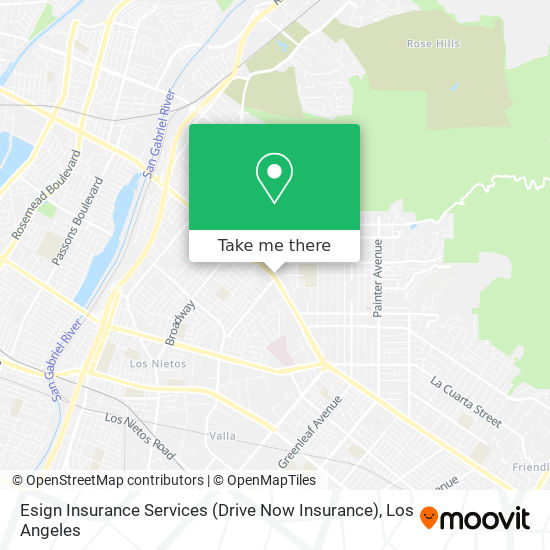 Esign Insurance Services (Drive Now Insurance) map