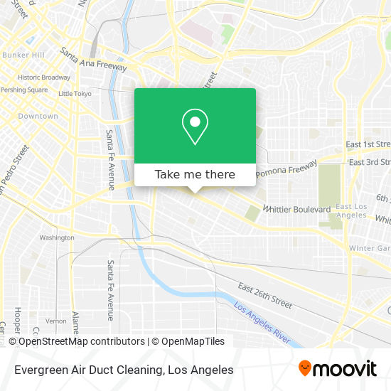 Evergreen Air Duct Cleaning map