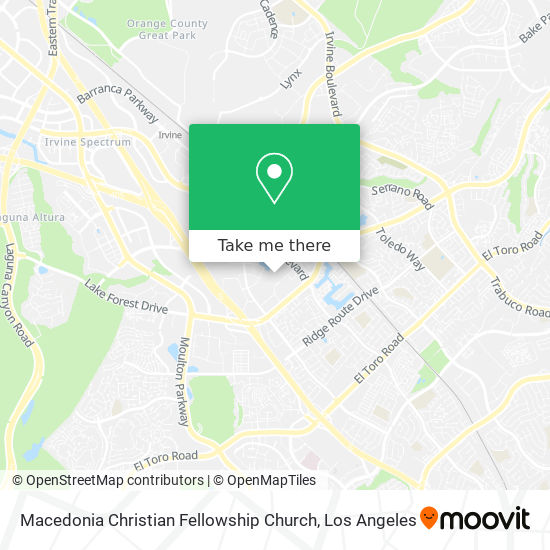 Mapa de Macedonia Christian Fellowship Church