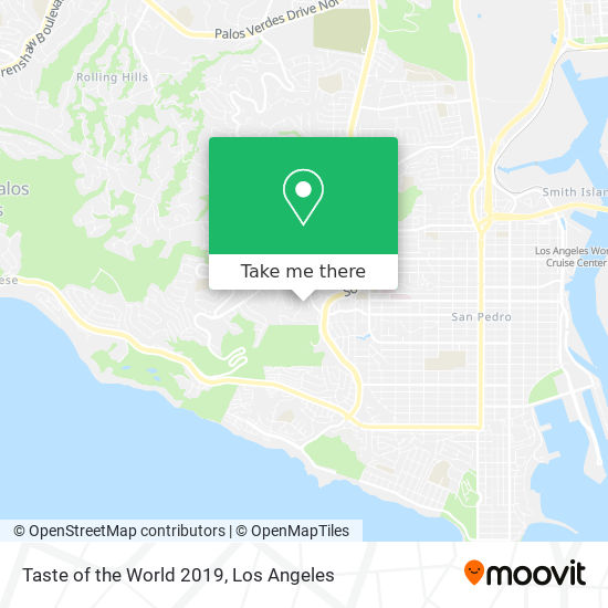 Mapa de Taste of the World 2019