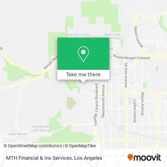 Mapa de MTH Financial & Ins Services