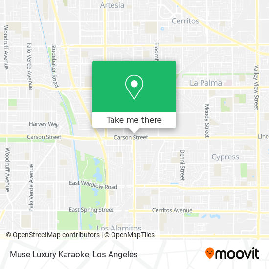 Muse Luxury Karaoke map