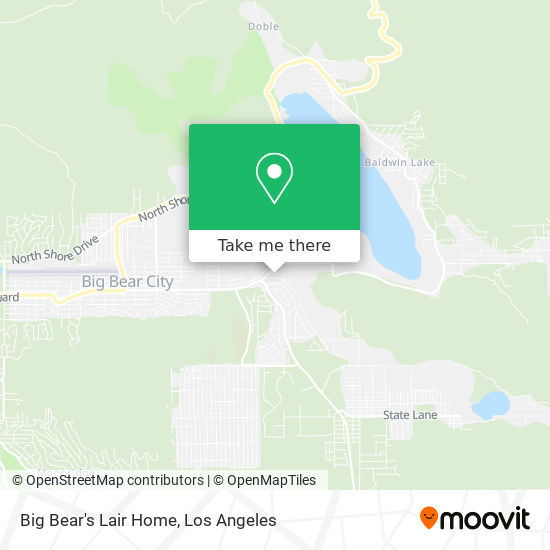 Big Bear's Lair Home map