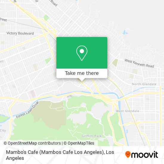 Mapa de Mambo's Cafe (Mambos Cafe Los Angeles)