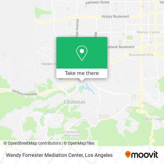 Mapa de Wendy Forrester Mediation Center