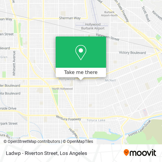 Mapa de Ladwp - Riverton Street