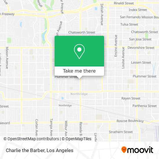 Charlie the Barber map