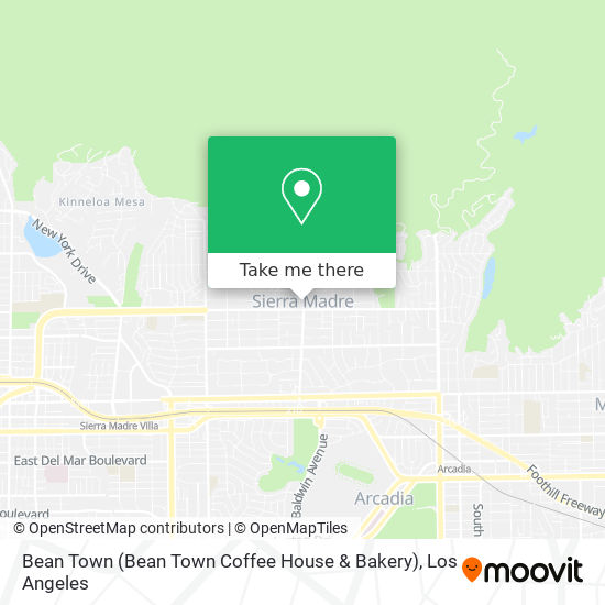 Bean Town (Bean Town Coffee House & Bakery) map