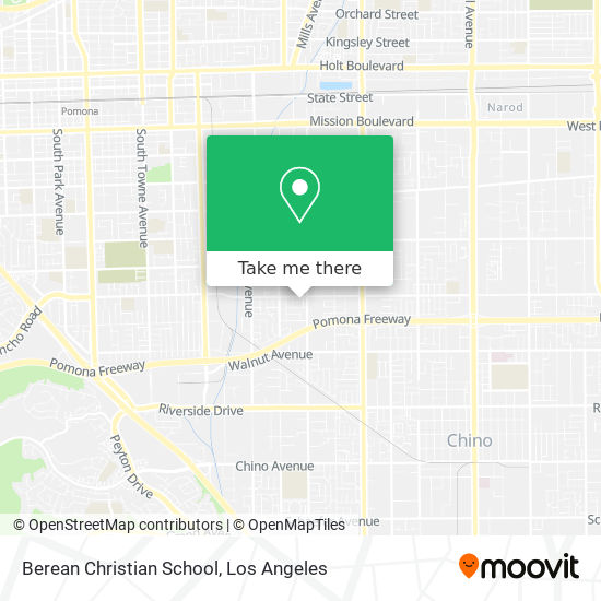 Mapa de Berean Christian School