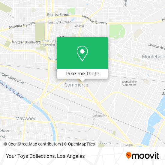 Your Toys Collections map