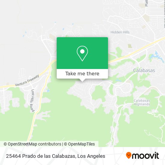 Mapa de 25464 Prado de las Calabazas