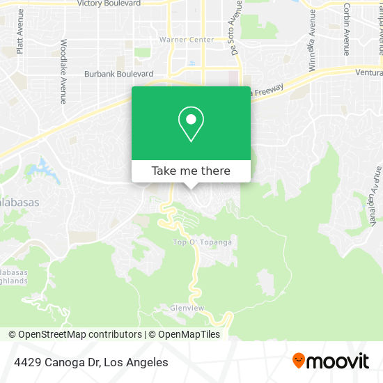 4429 Canoga Dr map