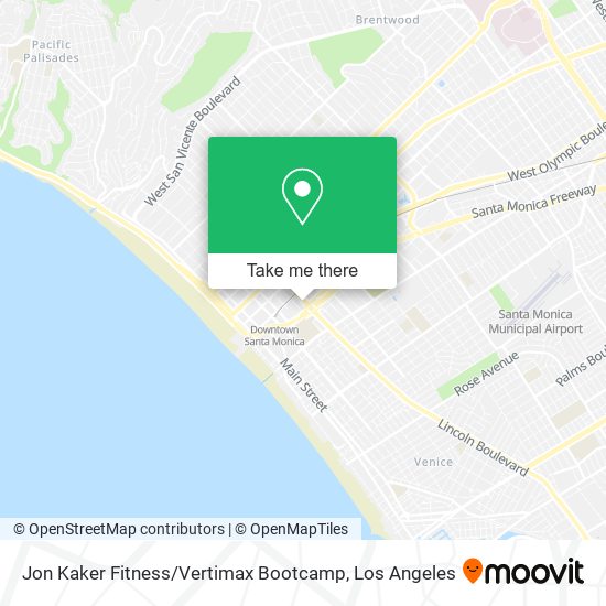 Jon Kaker Fitness / Vertimax Bootcamp map