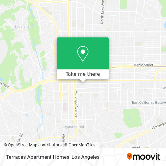 Terraces Apartment Homes map