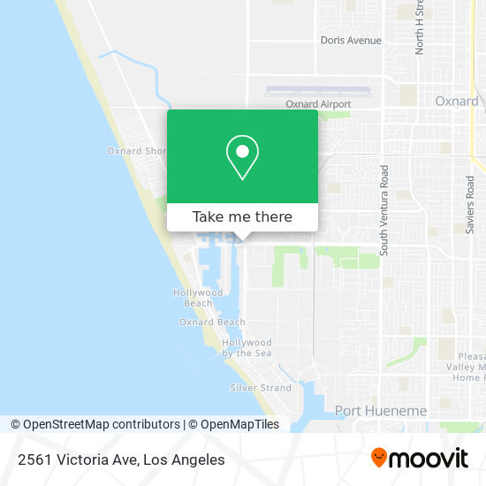 2561 Victoria Ave map