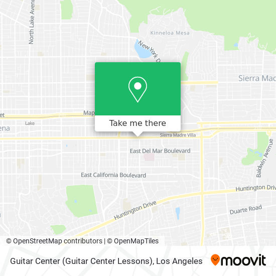 Guitar Center (Guitar Center Lessons) map