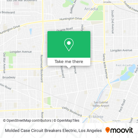 Mapa de Molded Case Circuit Breakers Electric