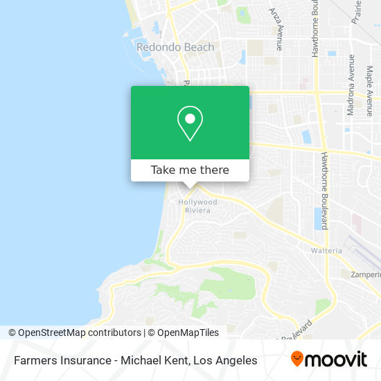 Farmers Insurance - Michael Kent map