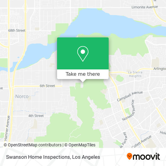 Swanson Home Inspections map