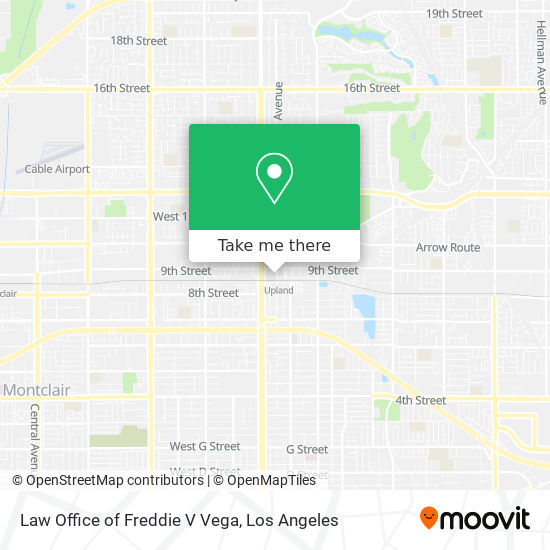 Law Office of Freddie V Vega map