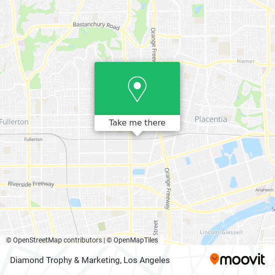 Diamond Trophy & Marketing map