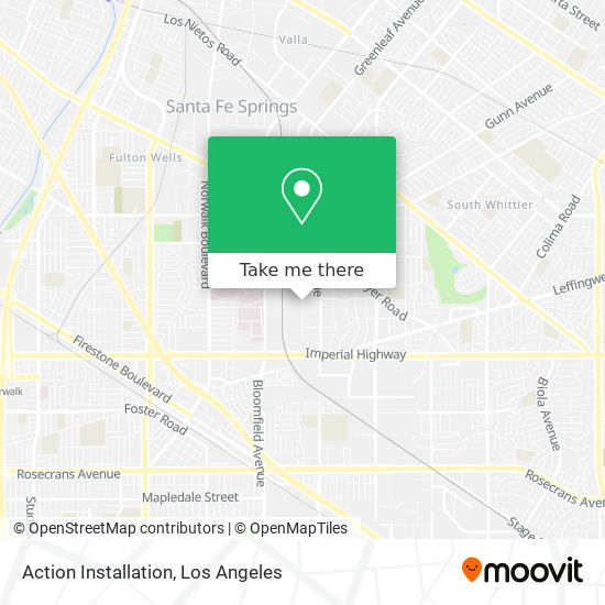 Action Installation map
