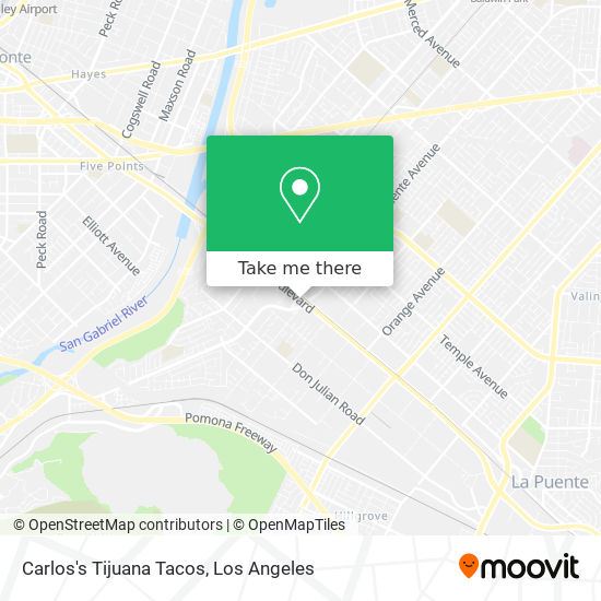 Mapa de Carlos's Tijuana Tacos