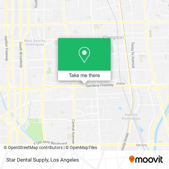 Star Dental Supply map