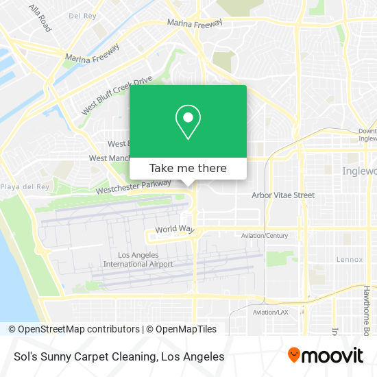 Sol's Sunny Carpet Cleaning map