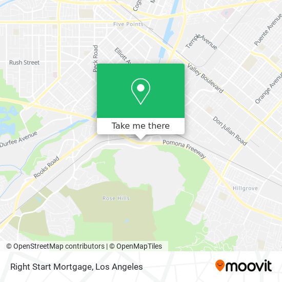 Right Start Mortgage map