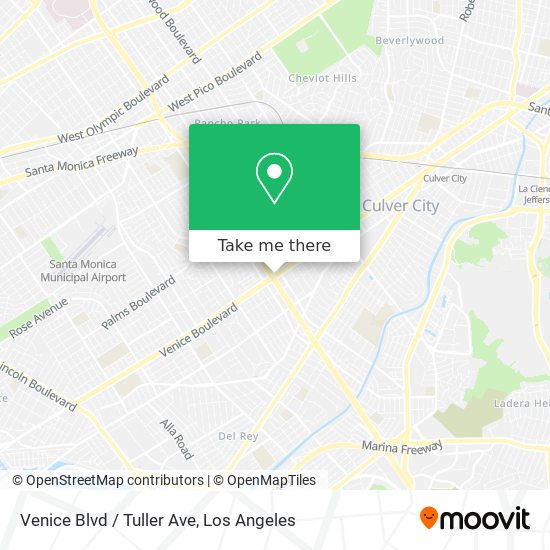 Mapa de Venice Blvd / Tuller Ave