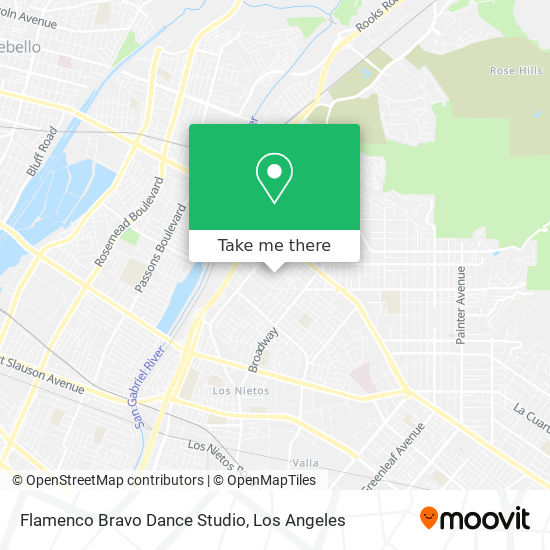 Flamenco Bravo Dance Studio map