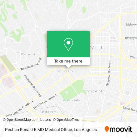 Mapa de Pechan Ronald E MD Medical Office