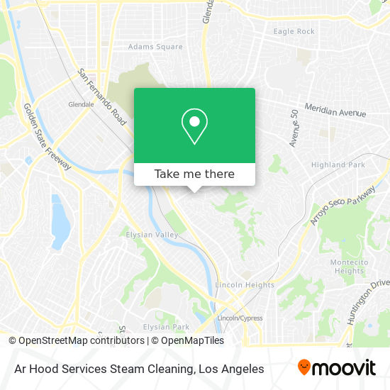 Ar Hood Services Steam Cleaning map