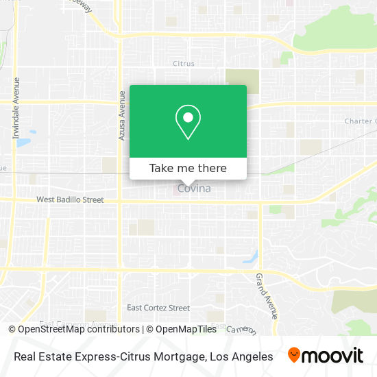 Real Estate Express-Citrus Mortgage map