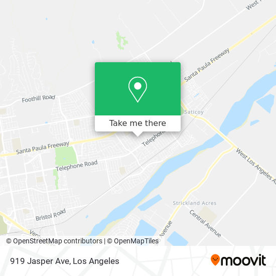 Mapa de 919 Jasper Ave