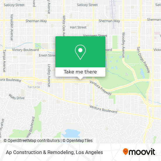 Ap Construction & Remodeling map