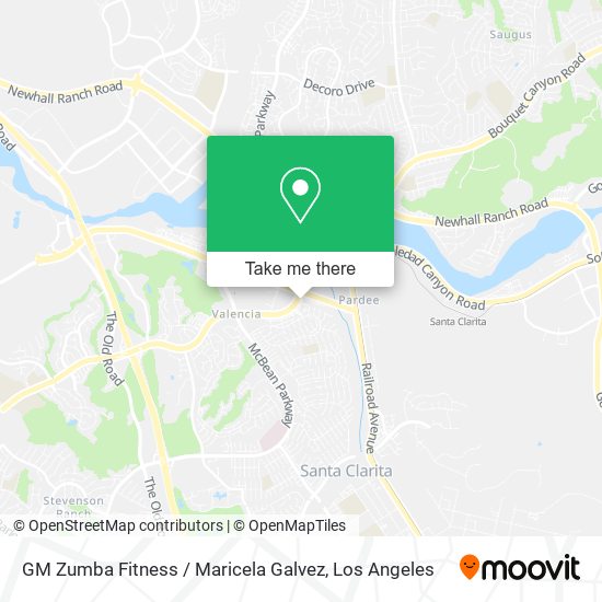 Mapa de GM Zumba Fitness / Maricela Galvez