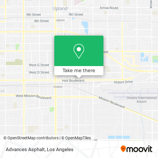 Advances Asphalt map