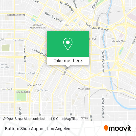 Bottom Shop Apparel map