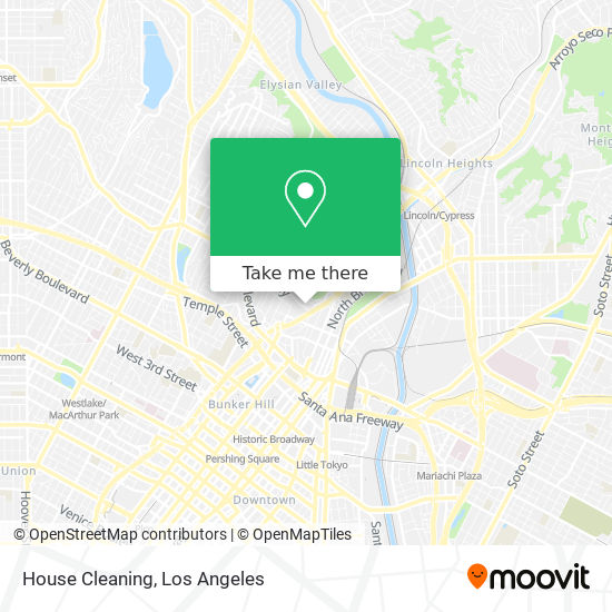 House Cleaning map