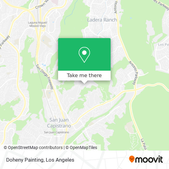 Doheny Painting map