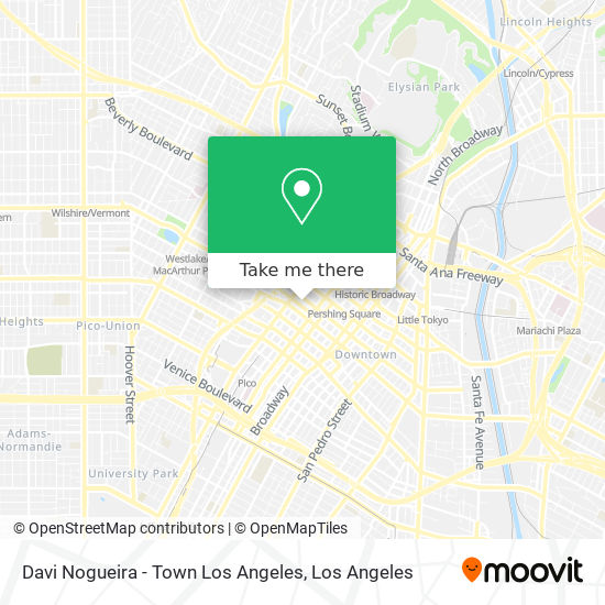 Mapa de Davi Nogueira - Town Los Angeles