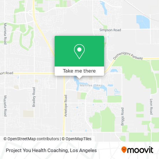 Mapa de Project You Health Coaching