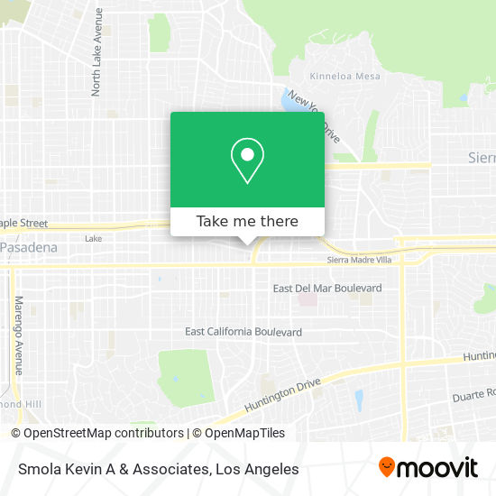 Smola Kevin A & Associates map