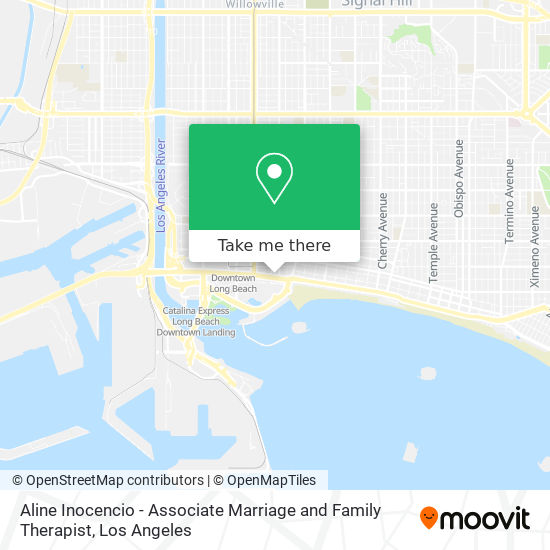 Aline Inocencio - Associate Marriage and Family Therapist map