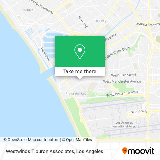 Mapa de Westwinds Tiburon Associates