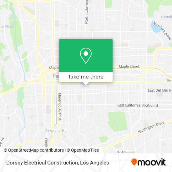 Mapa de Dorsey Electrical Construction