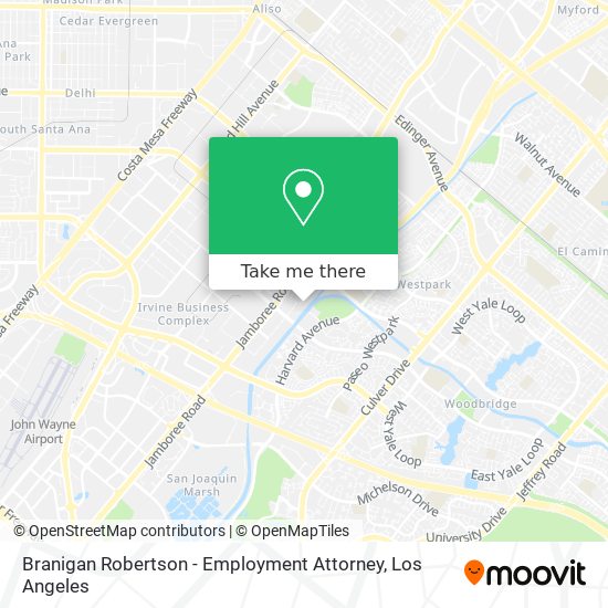 Branigan Robertson - Employment Attorney map