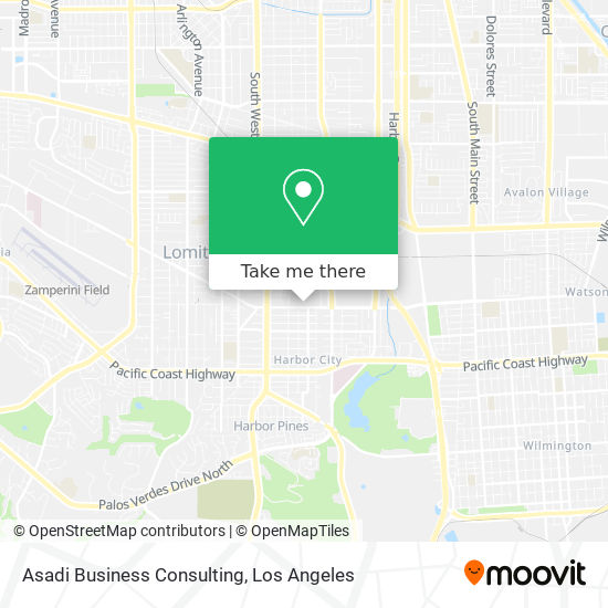 Asadi Business Consulting map